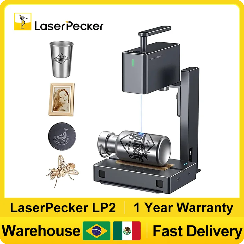 Industrial Laser Cutting Machine - LASERPECKER Handheld Laser Engraver Portable Powerful