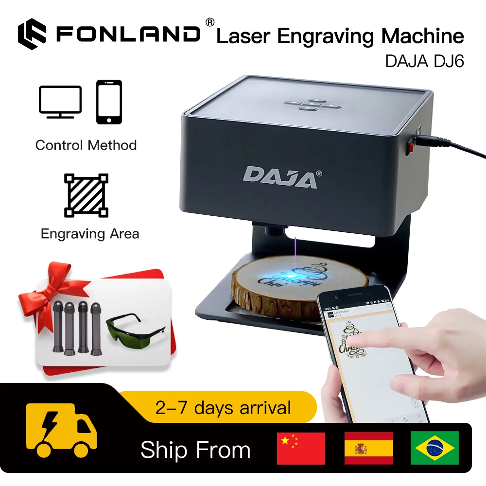 Industrial Laser Cutting Machine - DAJA Laser Engraver CNC DIY DJ6