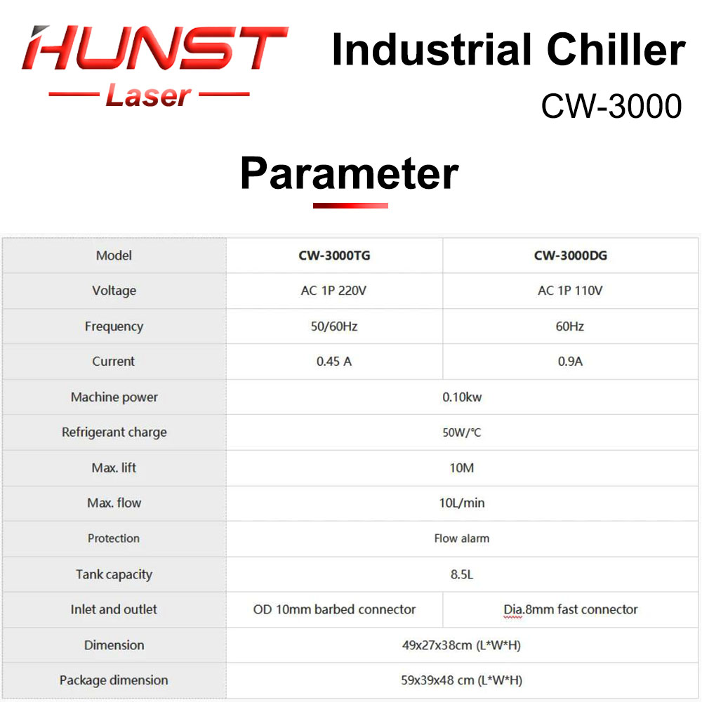 HUNST S&A CW3000 Industrial Wa - Industrial Laser Cutting Machines recension och pris