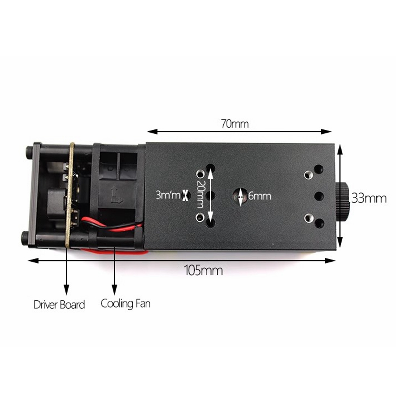 405nm ~ 850nm Focusable Head R - Industrial Green Laser recension och pris