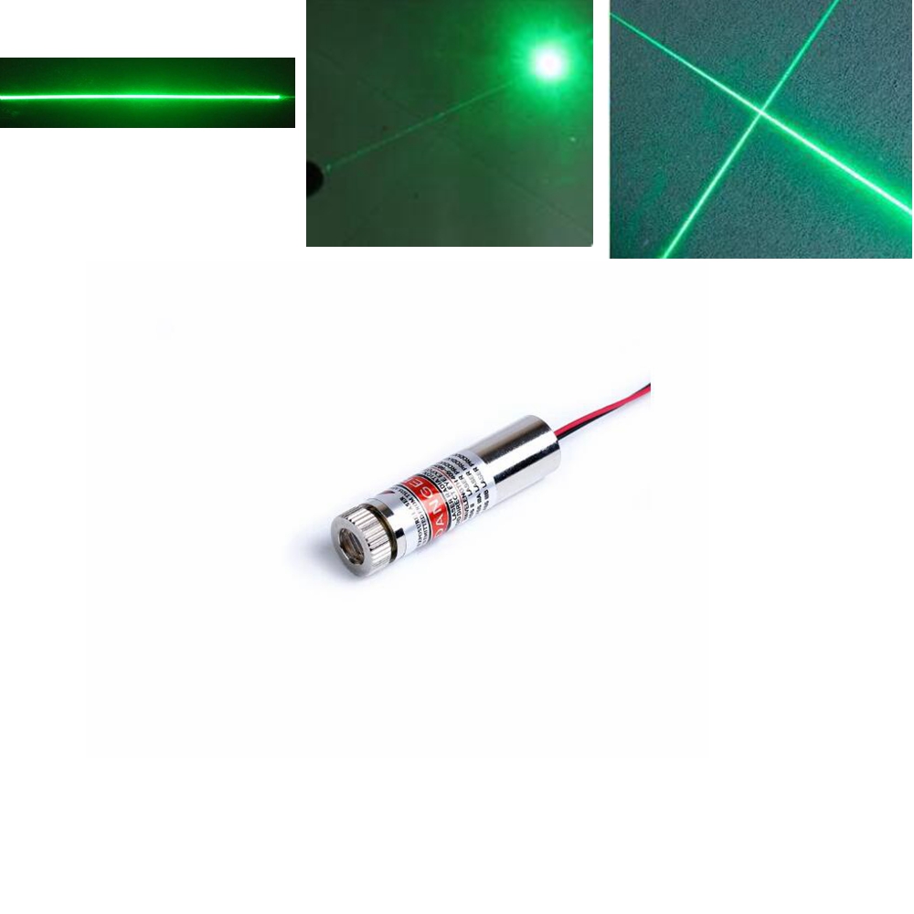 Adjustable focus 520nm 130MW G - Industrial Green Laser recension och pris