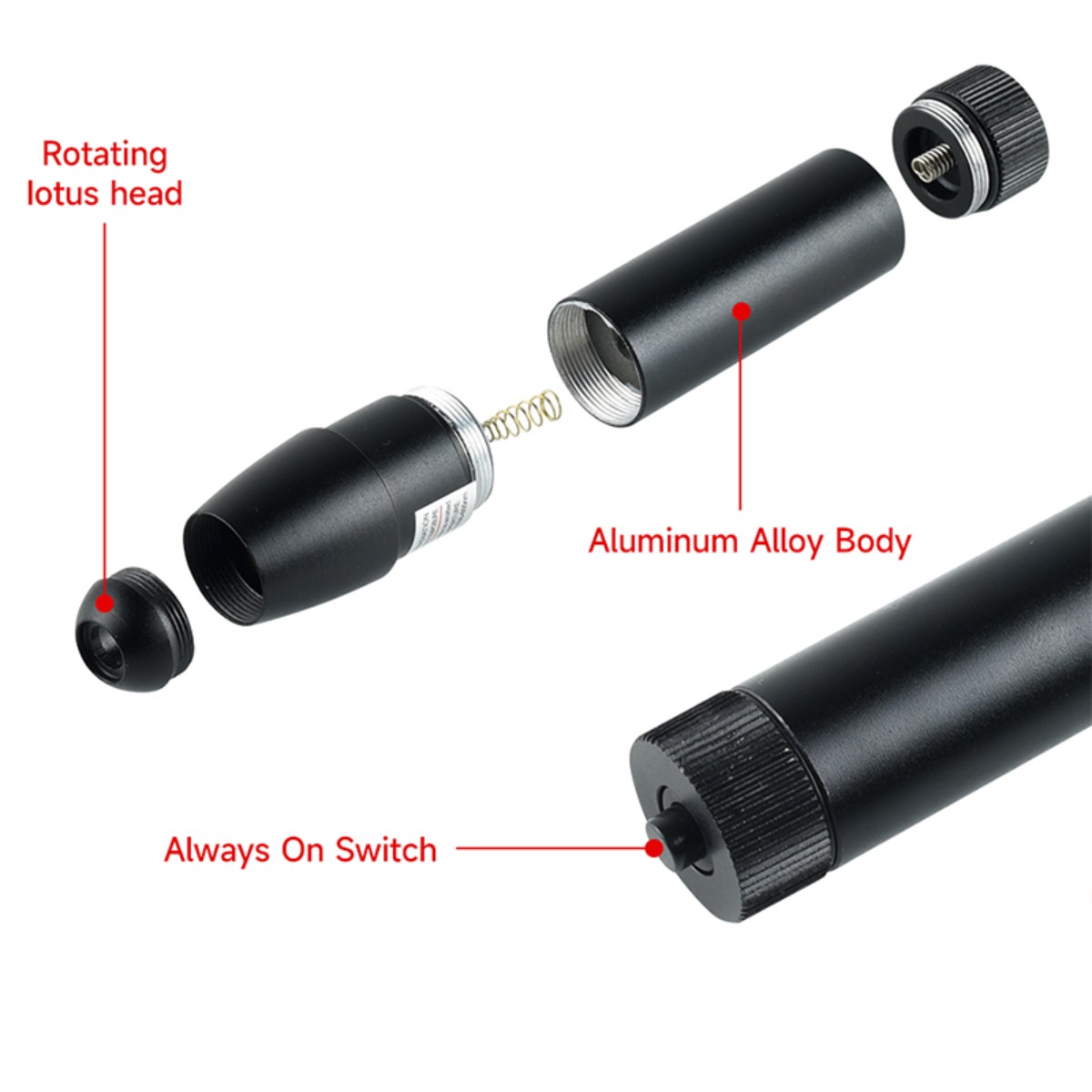 Tactical Metal Red Green Dot L - Industrial Green Laser recension och pris