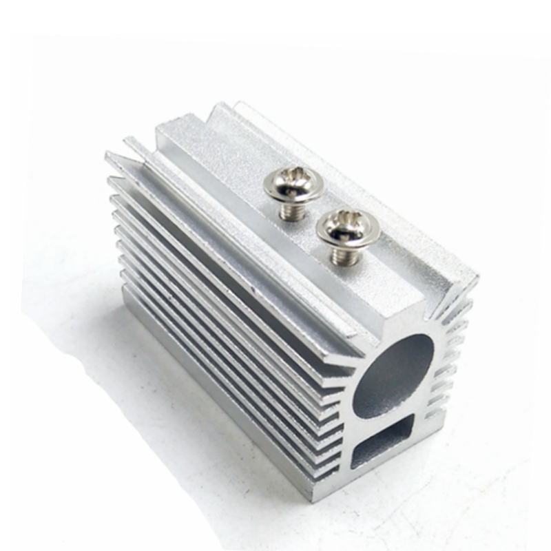22x27x46mm Silver Heatsink Hol - Industrial Green Laser recension och pris