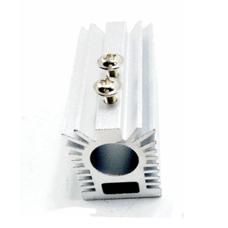 22x27x46mm Silver Heatsink Hol - Industrial Green Laser recension och pris