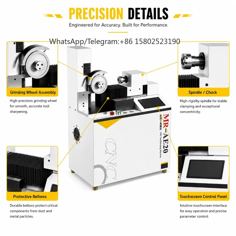 MR-AE20 CNC Milling Cutter Sha - Cnc Milling Machine recension och pris