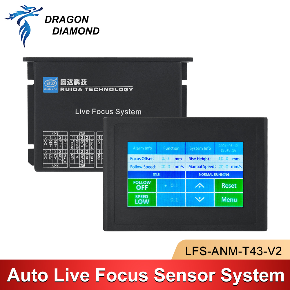 Ruida Auto Live Focus Sensor S - Industrial Laser Applications recension och pris