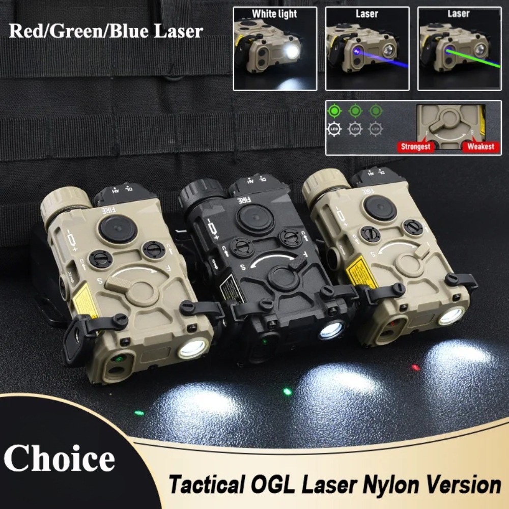 Tactical OGL Nylon Plastic LED - Industrial Green Laser recension och pris