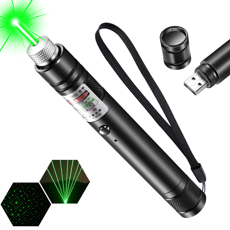 USB Rechargeable Mini Laser Po - Industrial Green Laser recension och pris