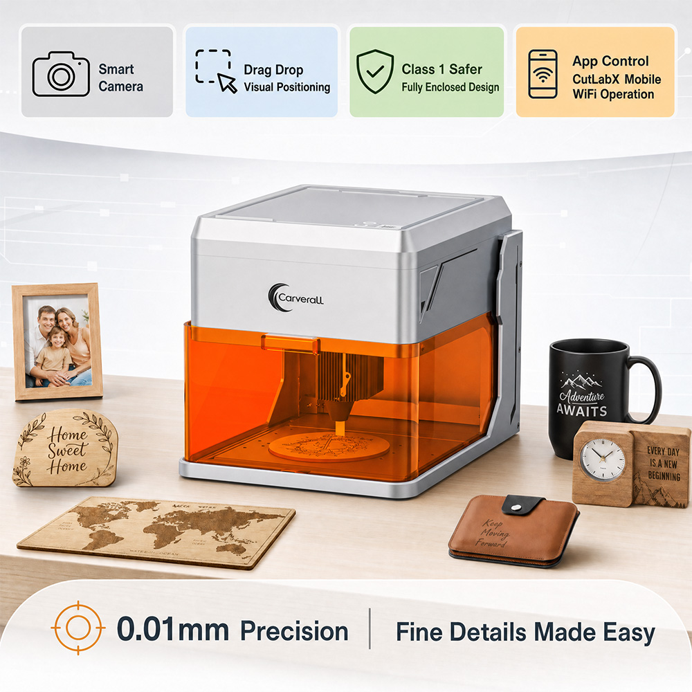 Carverall A1PRO 10W Laser Engr - Industrial Laser Cutting Machine recension och pris