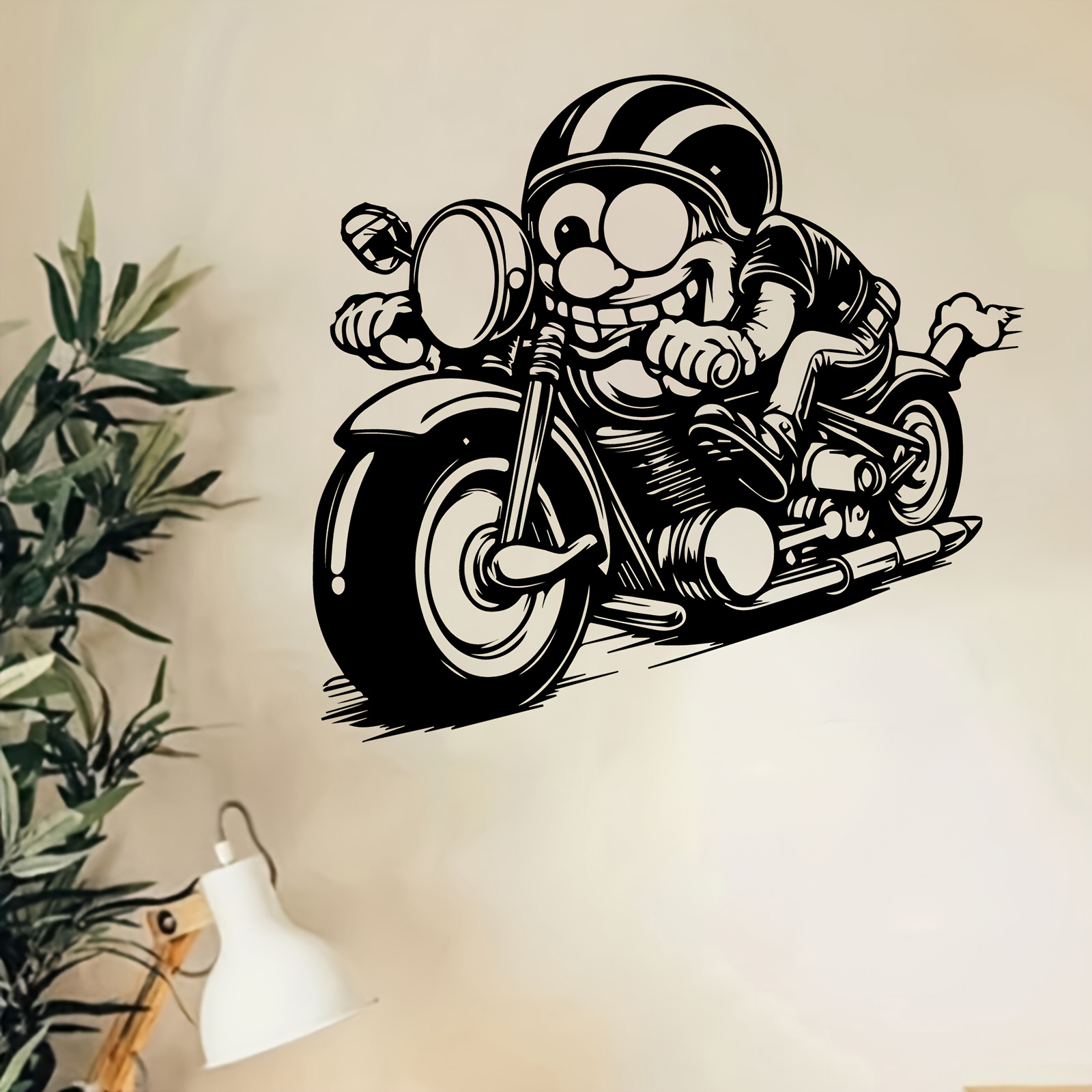 Brand 2D Flat Motorcyclist Rid - Industrial Laser Brands recension och pris